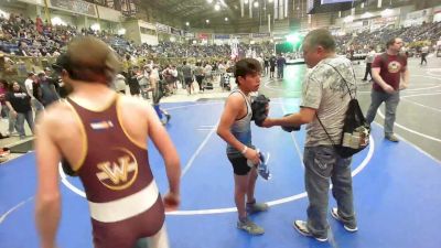 125 lbs Round Of 32 - Cash Pancake, Heaton Middle School vs Matthew Bradley, Antonito