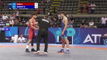 51 kg 1/8 Final - Abu Saga, Norway vs Kaloyan Borisov, Bulgaria