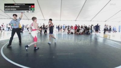 126 lbs Champ. Round 3 - Javier Rivera, Canyon View vs Dylan Duszynski, Lancers WC
