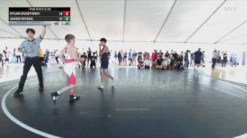 126 lbs Champ. Round 3 - Javier Rivera, Canyon View vs Dylan Duszynski, Lancers WC