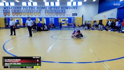 190 Gold Round 4 - Deacon Delong, Osceola vs CJ McCutcheon, Riverview (Sarasota)