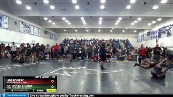 126 lbs Cons. Round 4 - Nathaniel Freitas, Vista Murrieta High School vs Luis Romero, Villa Park High School