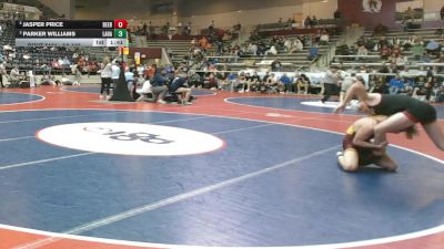5A 132 lbs Cons. Semi - Jasper Price, Beebe vs Parker Williams, Lake Hamilton
