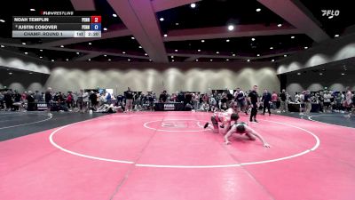 190 lbs Champ. Round 1 - Noah Templin, Pennsylvania vs Justin Cosover, Pennsylvania