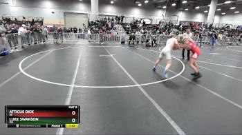 152 lbs Champ. Round 3 - Luke Swanson, MN vs Atticus Dick, NE
