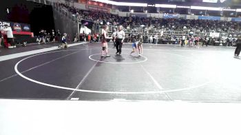 138 lbs Quarterfinal - Avery Primes, Baton Rouge Training Center vs Addilynn VanHousen, Seward WC