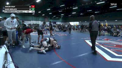 165 lbs Consi Of 8 #2 - Jaelen Culp, SC vs Zane Gerlach, AK