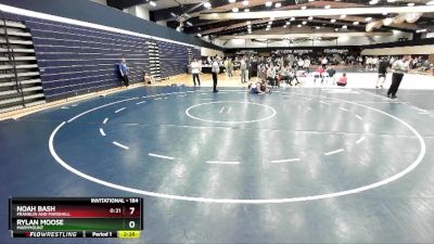 184 lbs Cons. Round 4 - Rylan Moose, Marymount vs Noah Bash, Franklin And Marshall