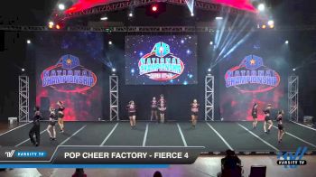 POP Cheer Factory - Fierce 4 [2019 Senior Coed - D2 - Small 4 Day 2] 2019 America's Best National Championship