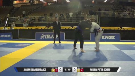 Jordan Elijah Esperance vs William Pieter Schepp 2025 Pan Jiu Jitsu IBJJF Championship