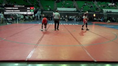 5A 165 lbs Cons. Round 2 - Corbin Raines, A P Brewer High School vs Dewayne Harris, Carver Birmingham