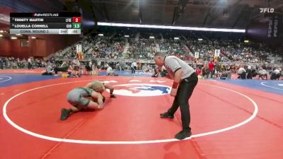 2A-144 lbs Cons. Round 3 - Braxton Winfrey, Tongue River vs Jack Melger, Tongue River