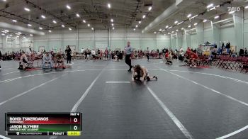 60 lbs Cons. Round 3 - Jason Blymire, Mayfield Mat Academy vs Bohdi Tsikerdanos, Warhawks