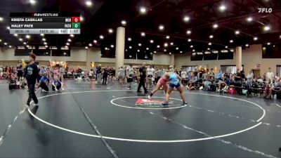 155 lbs Round 1 (16 Team) - Krista Casillas, Mat Clash Beastin` vs Haley Pate, Patriots WC White