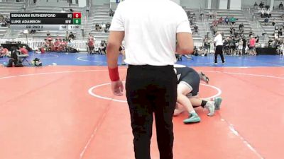 220 lbs Rr Rnd 2 - Benjamin Rutherford, Mayo Quanchi - HSB vs Luke Adamson, New Kent Wrestling Club - HSB