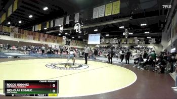 144 lbs Cons. Round 1 - Rocco Godinez, Centennial (Corona) vs Nicholas Egbalic, Centennial