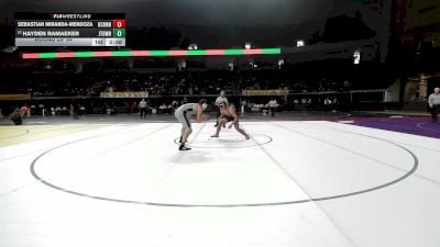 184 lbs Round Of 64 - Sebastian Miranda-Mendoza, Connecticut vs Hayden Ramaeker, Jamestown