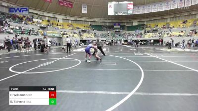 85 lbs Final - Paislee Williams, Searcy Youth Wrestling vs Brooklynn Stevens, Dover Youth Wrestling Club