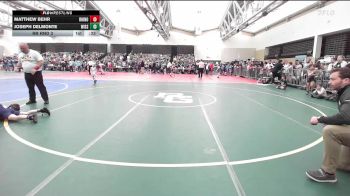 60-T lbs Rr Rnd 3 - Matthew Behr, Rhino Wrestling vs Joseph Delmonte, Wissahickon