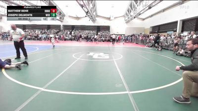 60-T lbs Rr Rnd 3 - Matthew Behr, Rhino Wrestling vs Joseph Delmonte, Wissahickon