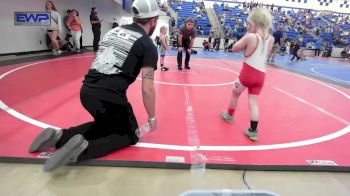 37-40 lbs Rr Rnd 3 - Autumn Jackson, Locust Grove Youth Wrestling vs Elana Lewis, Tiger Trained Wrestling