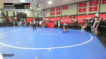 102 lbs 5th Place - Autumn West, Poteau vs Alaja Kinnaird, Poteau