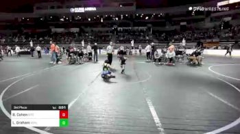 80 lbs 3rd Place - Benjamin Cohen, Bitetto vs Lucas Graham, Highland