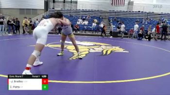 141 lbs Cons. Round 7 - Jackson Bradley, Cowan vs Cameron Plotts, Massillon Perry