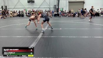 120 lbs Round 3 (8 Team) - Blaze Van Gundy, TSB vs Nico Fanella, Purge GT