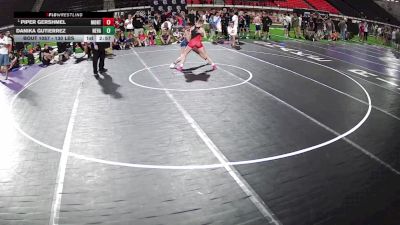 115 lbs Quarters - Piper Gershmel, Montana vs Danika Gutierrez, Nevada