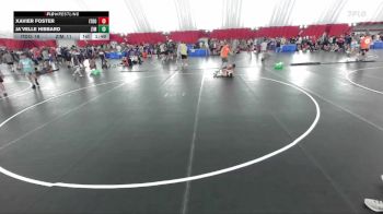 120 lbs Round 2 (8 Team) - Ja`Velle Hibbard, Zimmerman vs Xavier Foster, Illinois Top Dawgs Orange