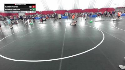 120 lbs Round 2 (8 Team) - Ja`Velle Hibbard, Zimmerman vs Xavier Foster, Illinois Top Dawgs Orange