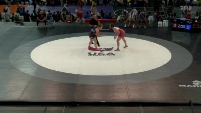 190 lbs Rnd Of 32 - Samantha Diehl, IL vs Raegan Jackson, IN