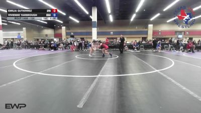 120 lbs Quarterfinal - Emilia Gutierrez, Spring Klein Wrestling Club vs Vivienne Yarbrough, Gracie Barra Westchase Wrestling Club