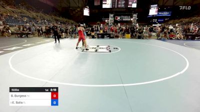 150 lbs Cons 64 #2 - Brett Burgess, TX vs Elvis Solis, FL