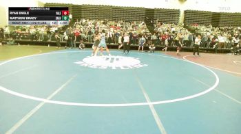 172-H lbs Round Of 32 - Ryan Engle, Yale Street vs Matthew Brady, Savage Wrestling Academy