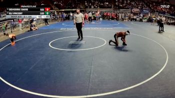 D 1 106 lbs Cons. Round 3 - Devodric Davis, Parkway vs Eli Vincent, Catholic - B.R.
