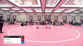 74 kg Rr Rnd 1 - Nikolas Voros, Smithfield Wrestling vs Caleb Seyfried, Connecticut