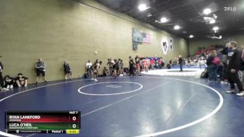 215 lbs Cons. Round 3 - Luca O`Neil, Bakersfield Christian vs Ryan Lankford, Hughson