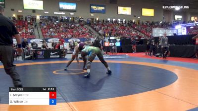 70 kg Rnd Of 64 - Lavion Mayes, NYCRTC vs Deondre Wilson, Legends Of Gold