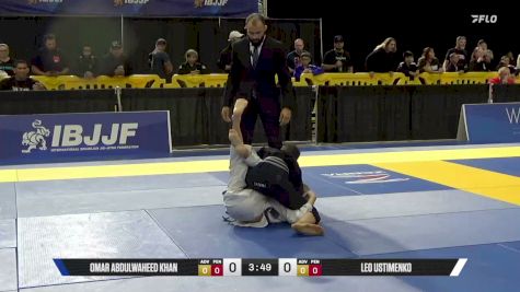 Leo Ustimenko vs Omar Abdulwaheed Khan 2026 Pan Kids Jiu-Jitsu IBJJF Championship
