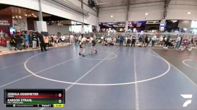 132-138 lbs Round 3 - Joshua Eggemeyer, Texas vs Karson Strahl, MGT Wrestling