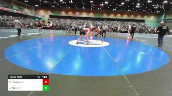 150 lbs Round Of 64 - Porter Olson, Spanish Fork vs James Xu, Los Gatos