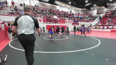 JH 110 lbs Cons. Round 2 - Journey Reid, Cache JH vs Mila Miller, Lawton JH