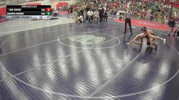 120 lbs Champ. Round 2 - Baron Krebs, Sprague vs Ian Crow, Tualatin