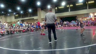 95 lbs Round 1 (6 Team) - Titus Slaughter, Ironclad Koncrete Kids vs Levi Sullins, BS Wrestling