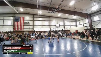 70 lbs Cons. Round 2 - Franklin Alexander, Sons Of Atlas Wrestling Club vs Atlas Burkman, Olympus Wrestling