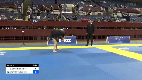 Tyler S Zimmerman vs Nicholas Steven Fuller 2024 Pan IBJJF Jiu-Jitsu No-Gi Championship