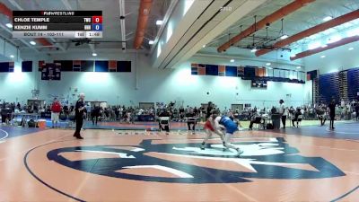 103-111 lbs Round 1 - Kenzie Kumm, Heavy Hitting Hammers vs Chloe Temple, Tabb Wrestling Club