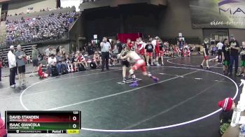 120 lbs Round 5 (6 Team) - David Standen, Nebraska Red vs Isaac Giancola, Kansas Python